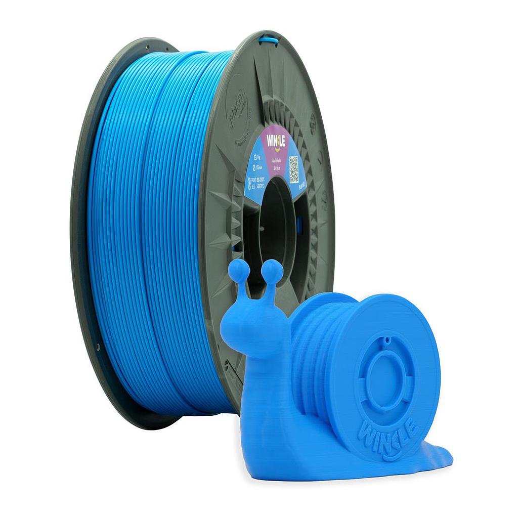 FILAMENTO PLA HD WINKLE 1,75MM AZUL CELESTE 1KG