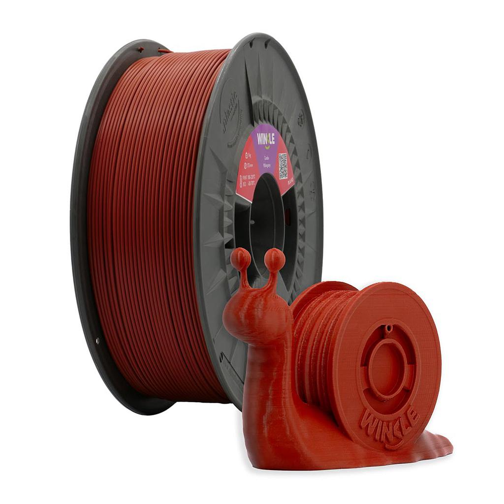 FILAMENTO PLA HD WINKLE 1,75MM MARRÓN CAOBA 1KG
