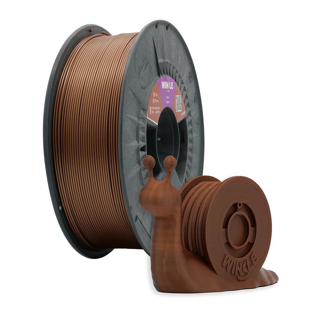 FILAMENTO PLA HD WINKLE 2,85MM COBRE 1KG