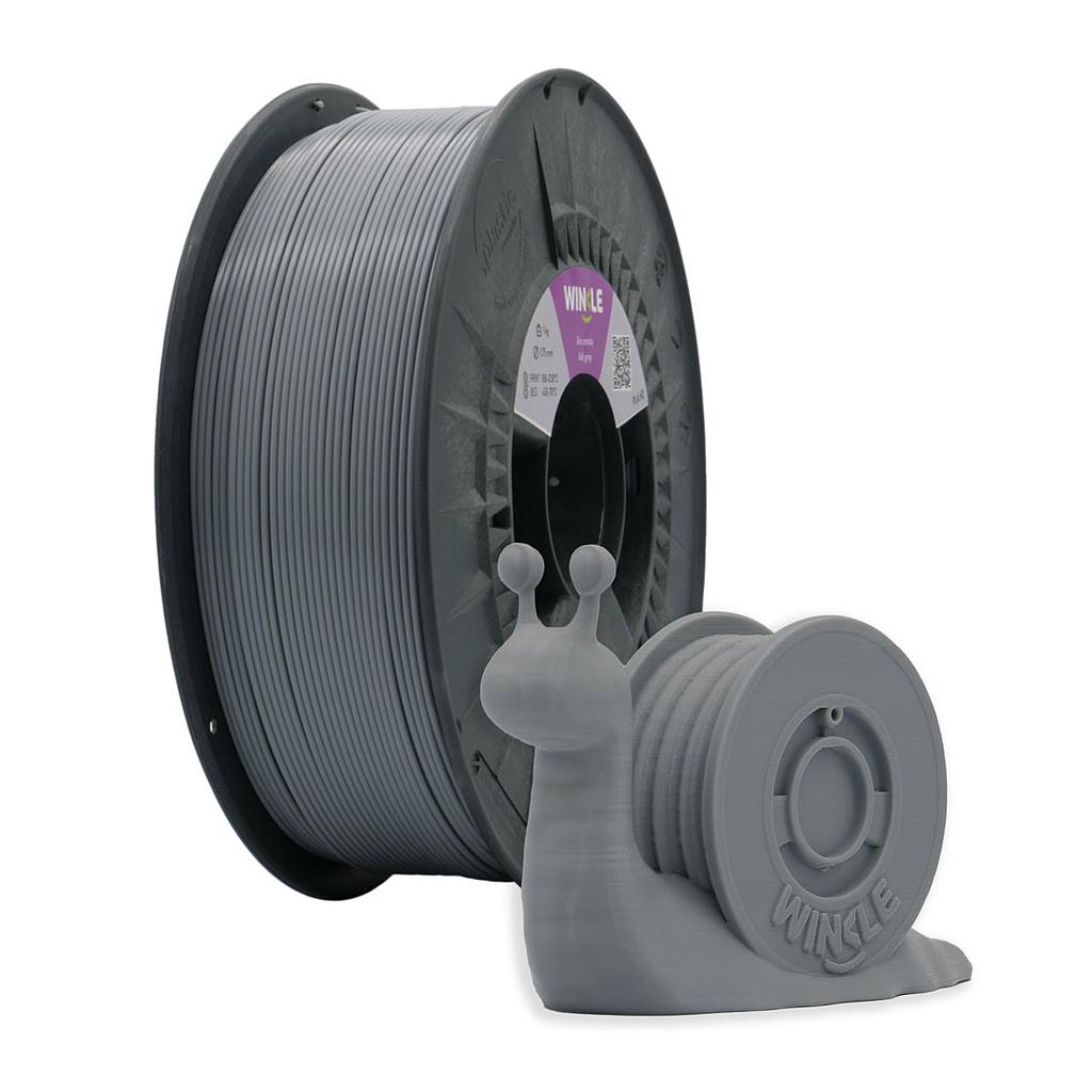 FILAMENTO PLA HD WINKLE 1,75MM GRIS CENIZA 300G