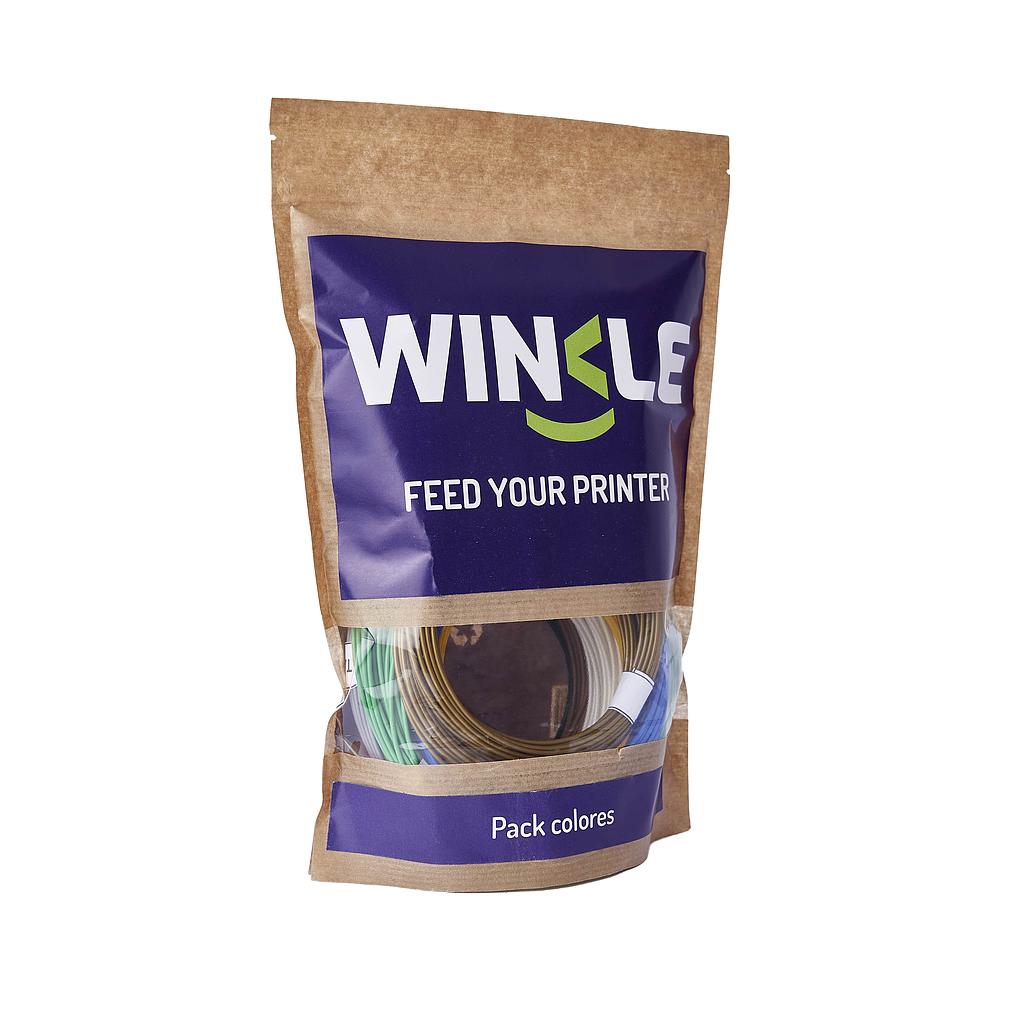 FILAMENTO PEN 3D WINKLE PACK COLORES 200GR