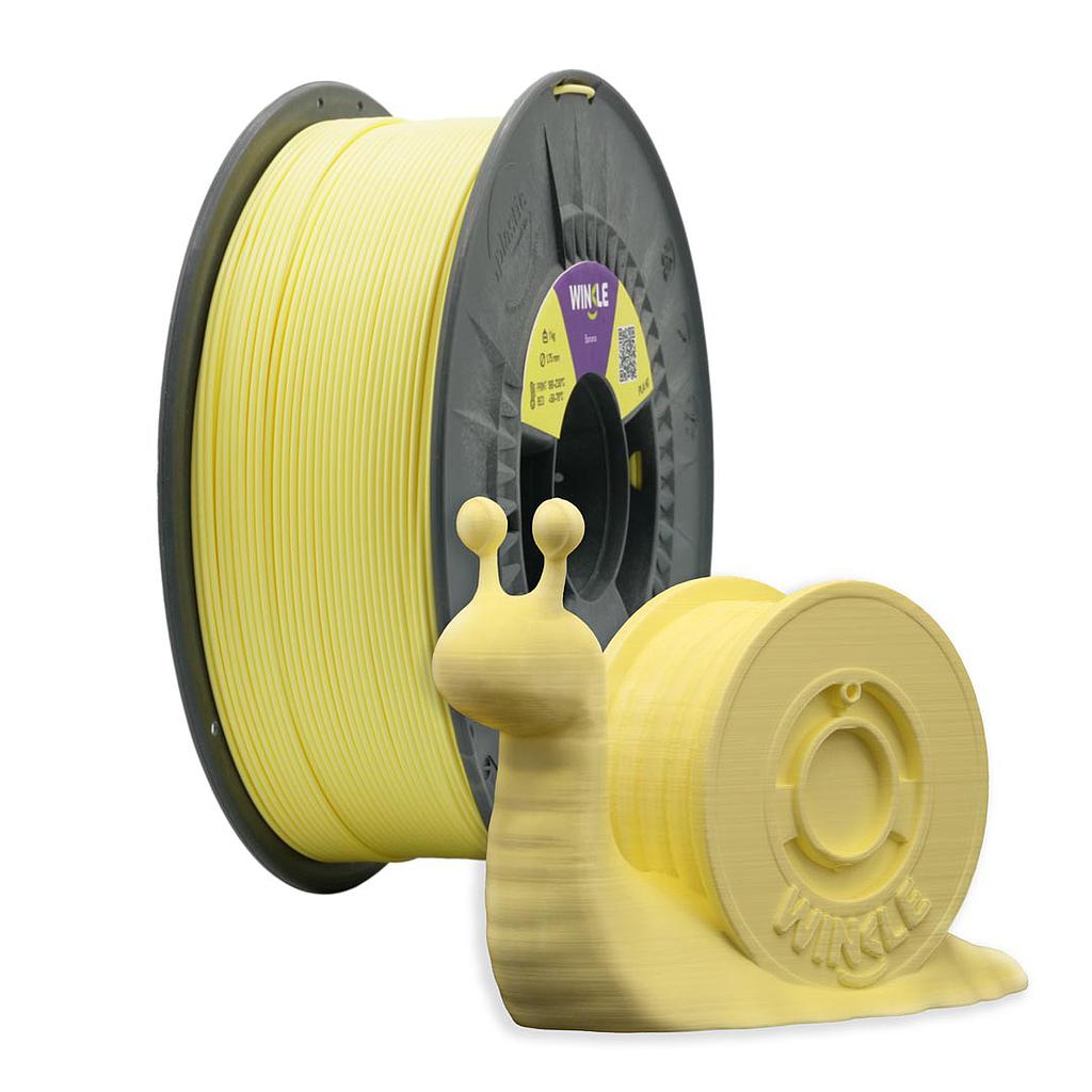 FILAMENTO PLA HD PASTEL WINKLE 1,75MM AMARILLO PLÁTANO 1KG