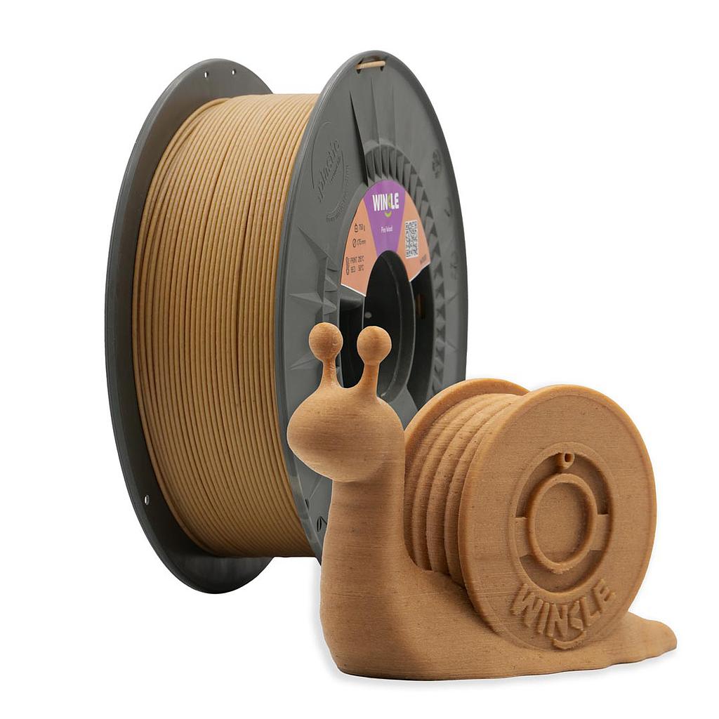 PLA WOOD WINKLE 1.75 MM MADERA DE PINO (PINE WOOD) 300GR