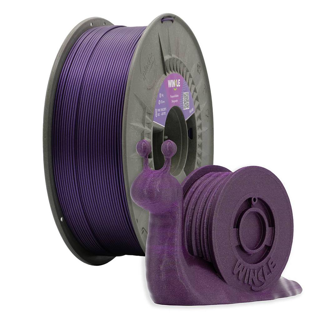 FILAMENTO PLA HD GLITTER (PARTÍCULAS) WINKLE 1,75MM PÚRPURA 300G