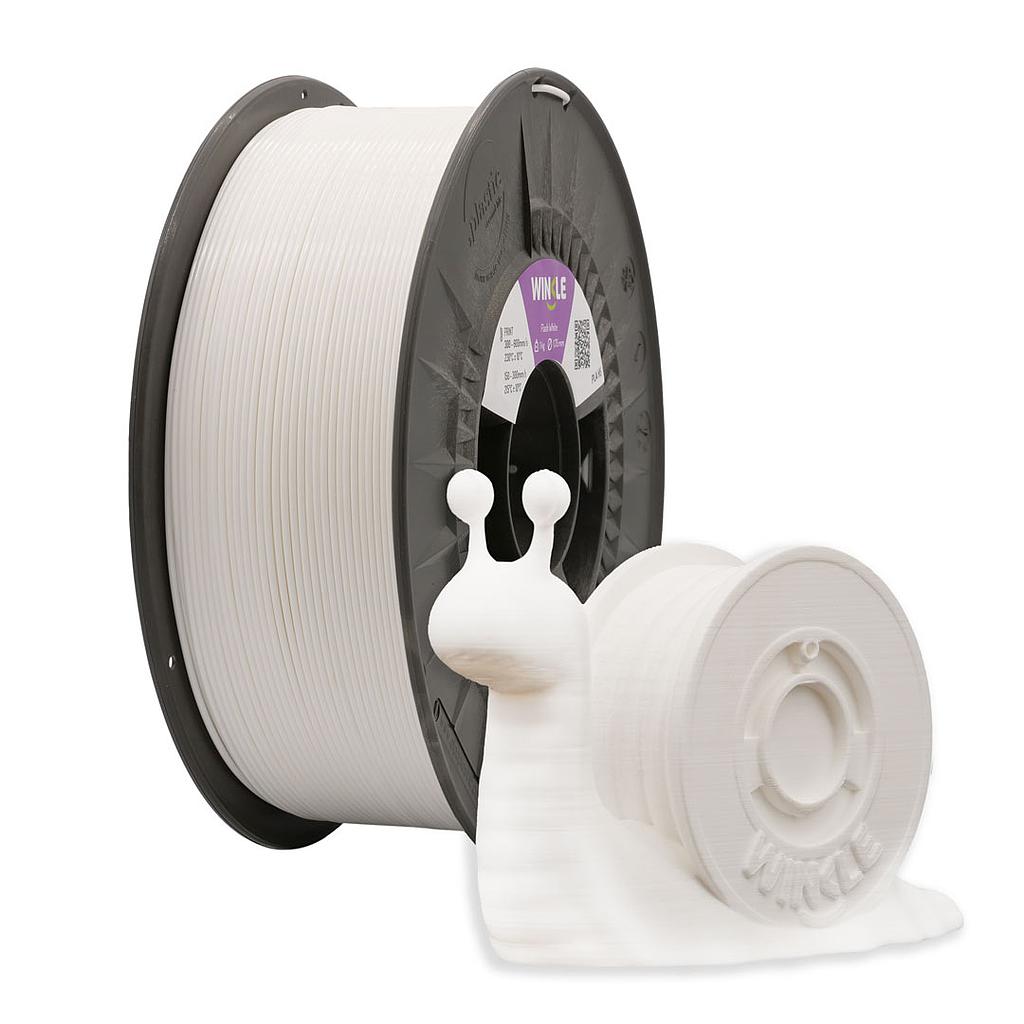 FILAMENTO PLA HIGH SPEED (ALTA VELOCIDAD) WINKLE 1,75MM BLANCO GLACIAR 1KG