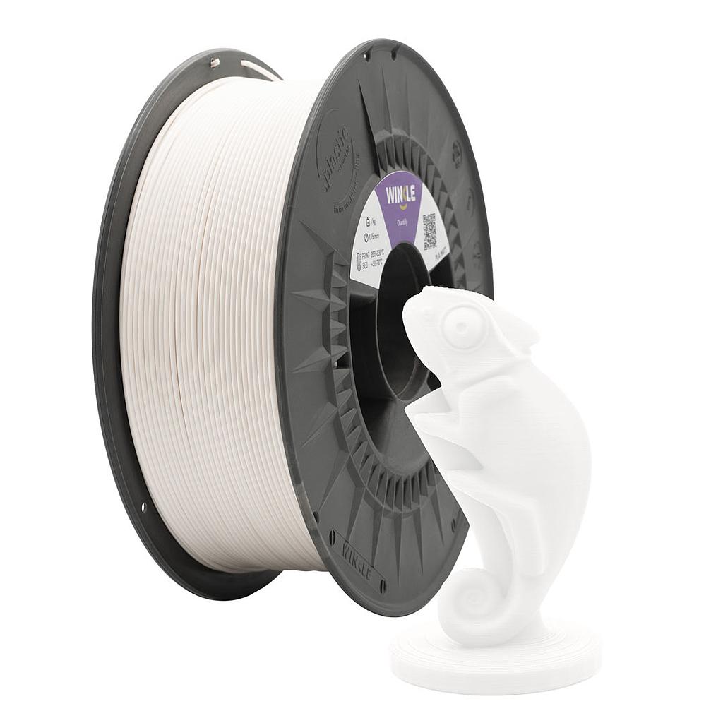 FILAMENTO PLA MATE WINKLE 1,75MM BLANCO NATA 1KG