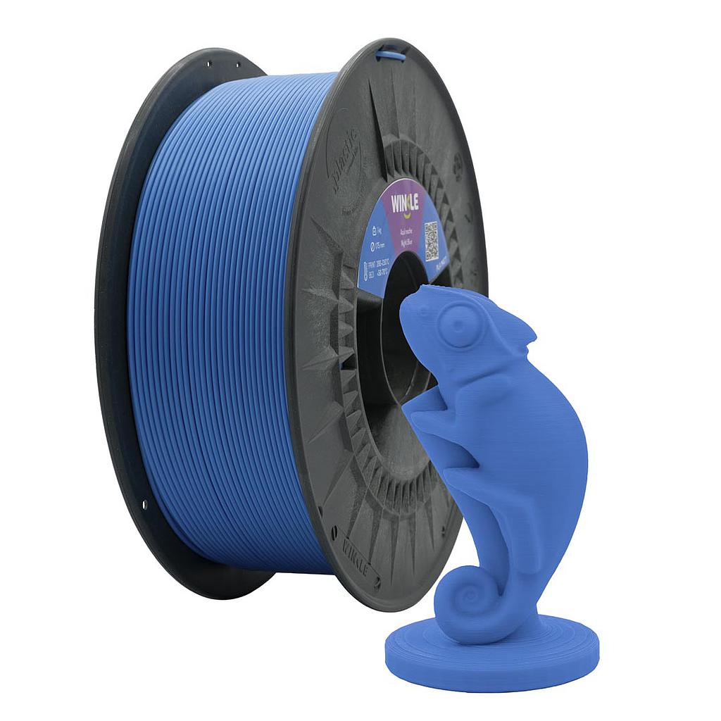 FILAMENTO PLA MATE WINKLE 1,75MM AZUL COBALTO 1KG