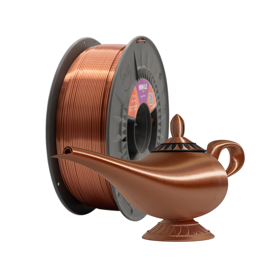 PLA-SILK WINKLE 1.75 MM COPPER SKILLET 1KG