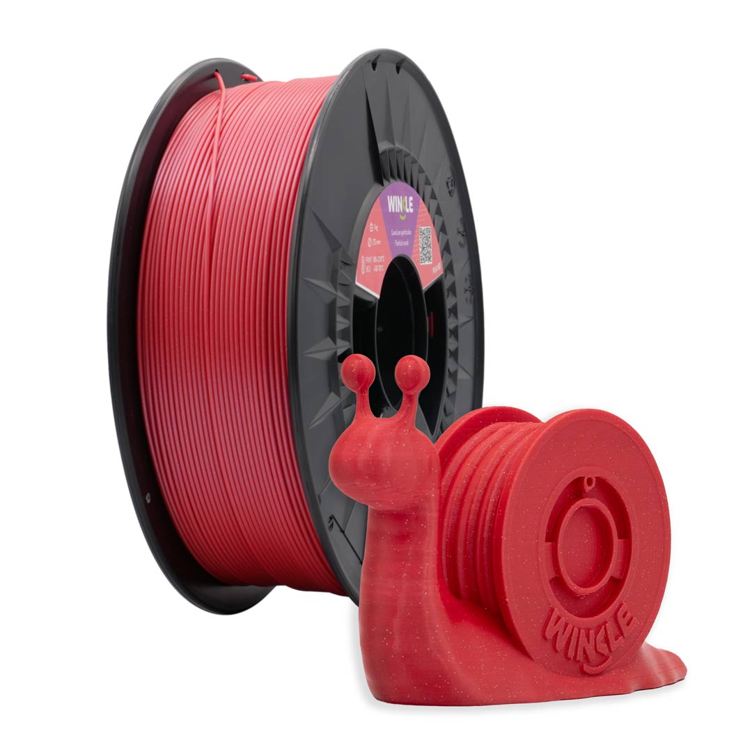 PLA-HD WINKLE 1.75 MM CORAL CON PARTICULAS 1KG