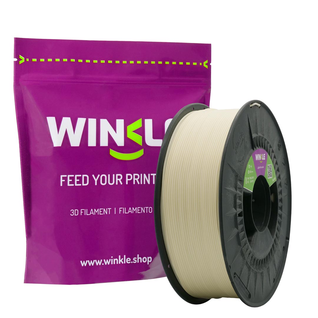 PLA-LD WINKLE 1.75 MM VERDE FOSFORESCENTE 1KG