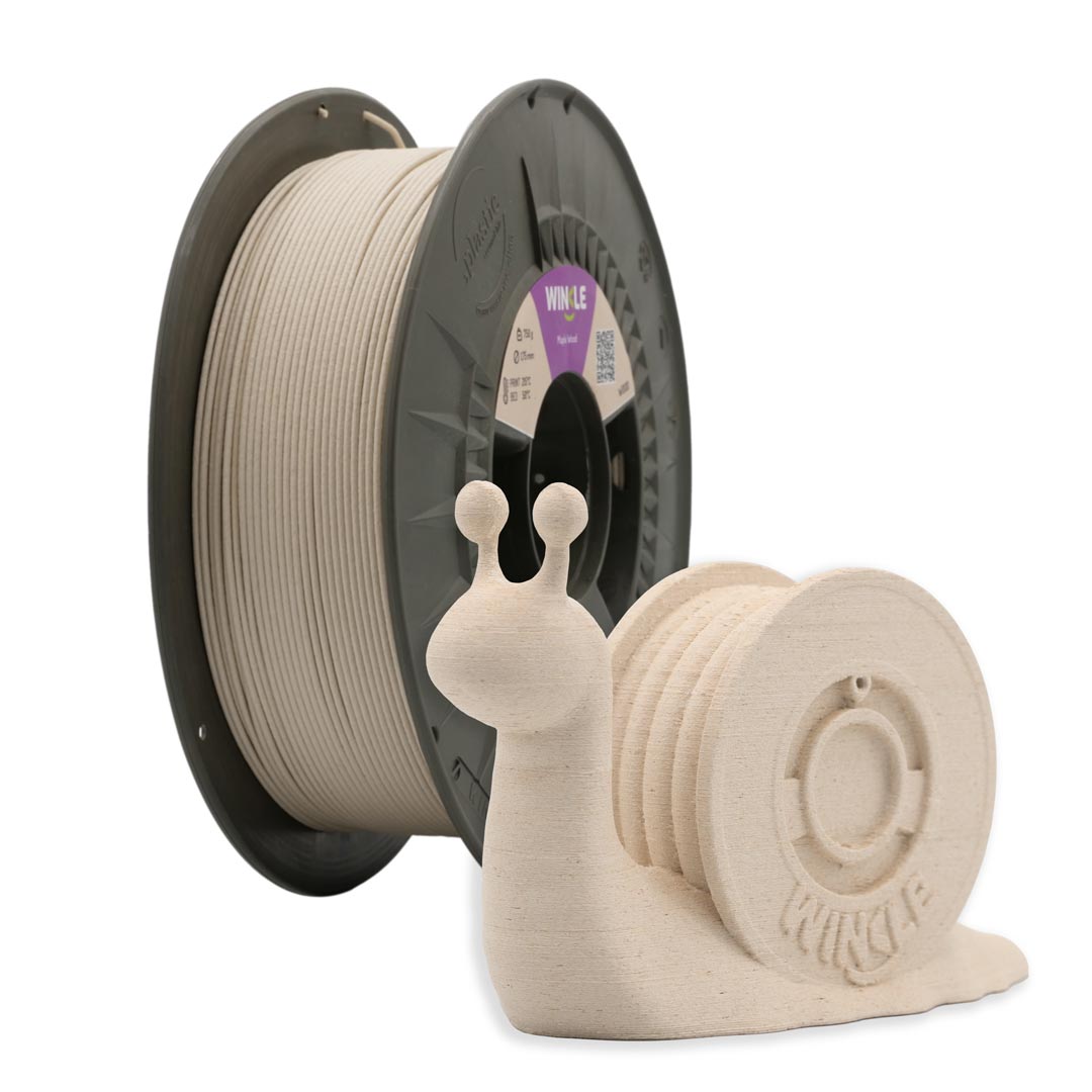 PLA-WOOD WINKLE 1.75 MM MADERA DE ARCE (MAPLE WOOD) 750GR