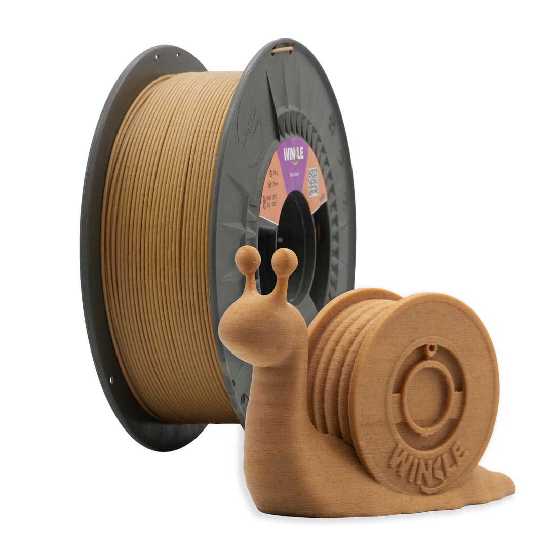 PLA-WOOD WINKLE 1.75 MM MADERA DE PINO (PINE WOOD) 300GR