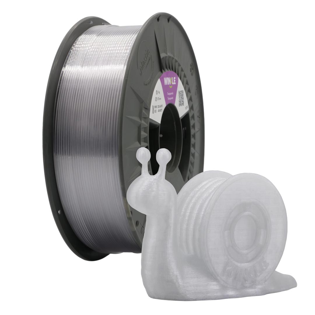 PETG WINKLE 1.75 MM TRANSPARENTE 300GR