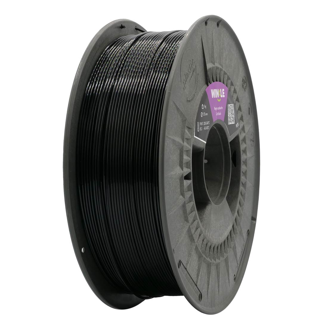 ABS WINKLE 1.75 MM NEGRO AZABACHE 3KG  
