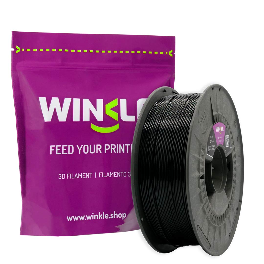 ABS WINKLE 1.75 MM NEGRO AZABACHE 3KG  