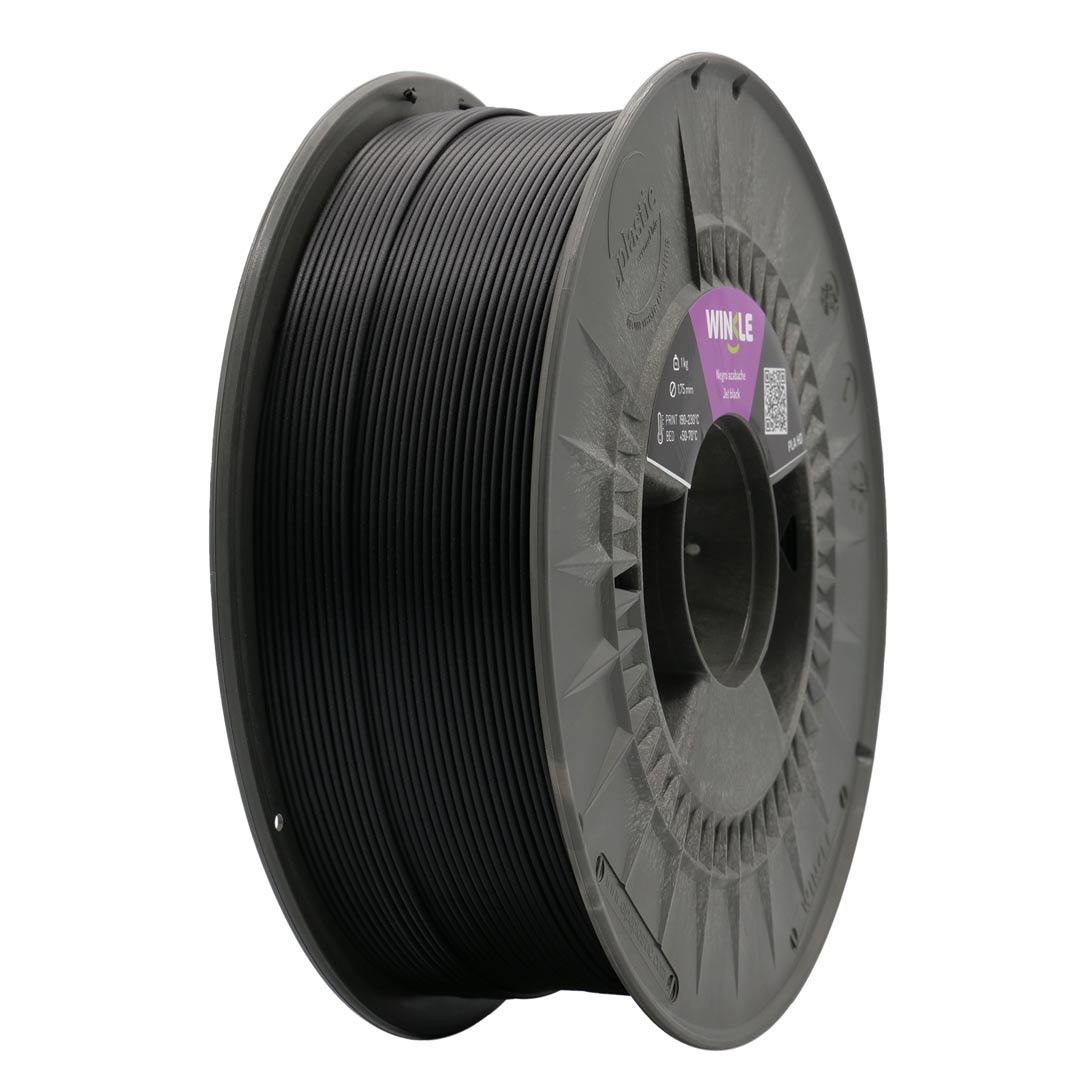 PLA-INGEO 850 WINKLE 1.75 MM NEGRO AZABACHE 1KG