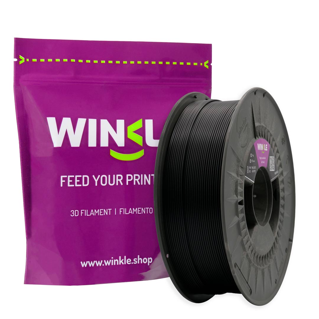 PLA-INGEO 850 WINKLE 1.75 MM NEGRO AZABACHE 1KG