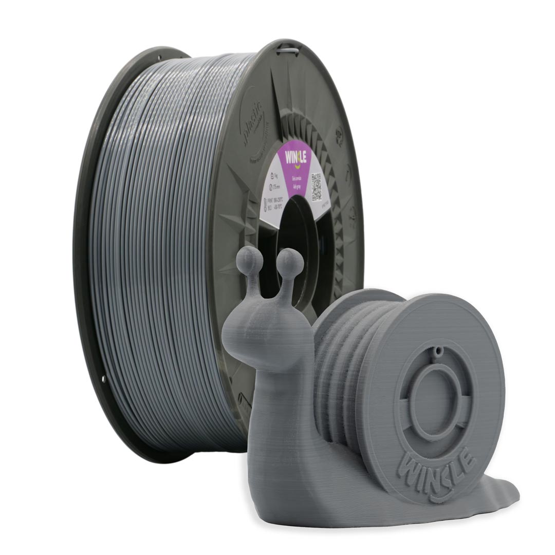 PETG WINKLE 1.75 MM GRIS CENIZA 300GR