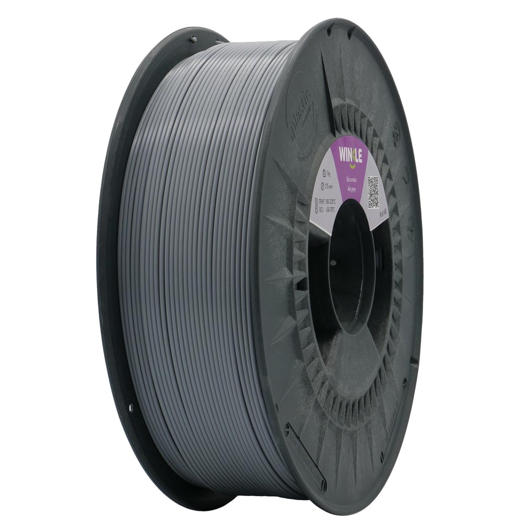 PLA-INGEO 850 WINKLE 1.75 MM GRIS CENIZA 1KG