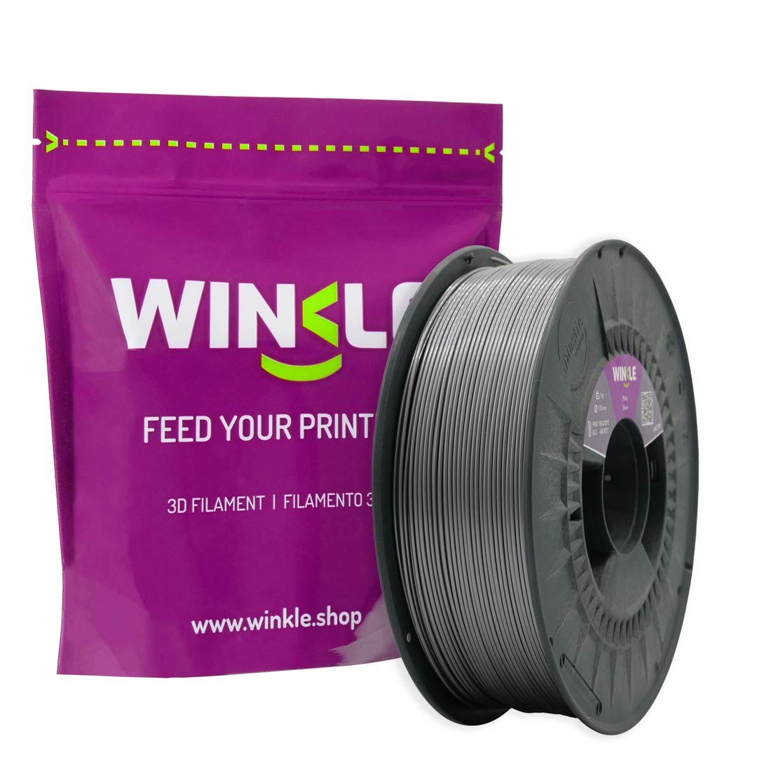 PETG WINKLE 1.75 MM PLATA 1KG