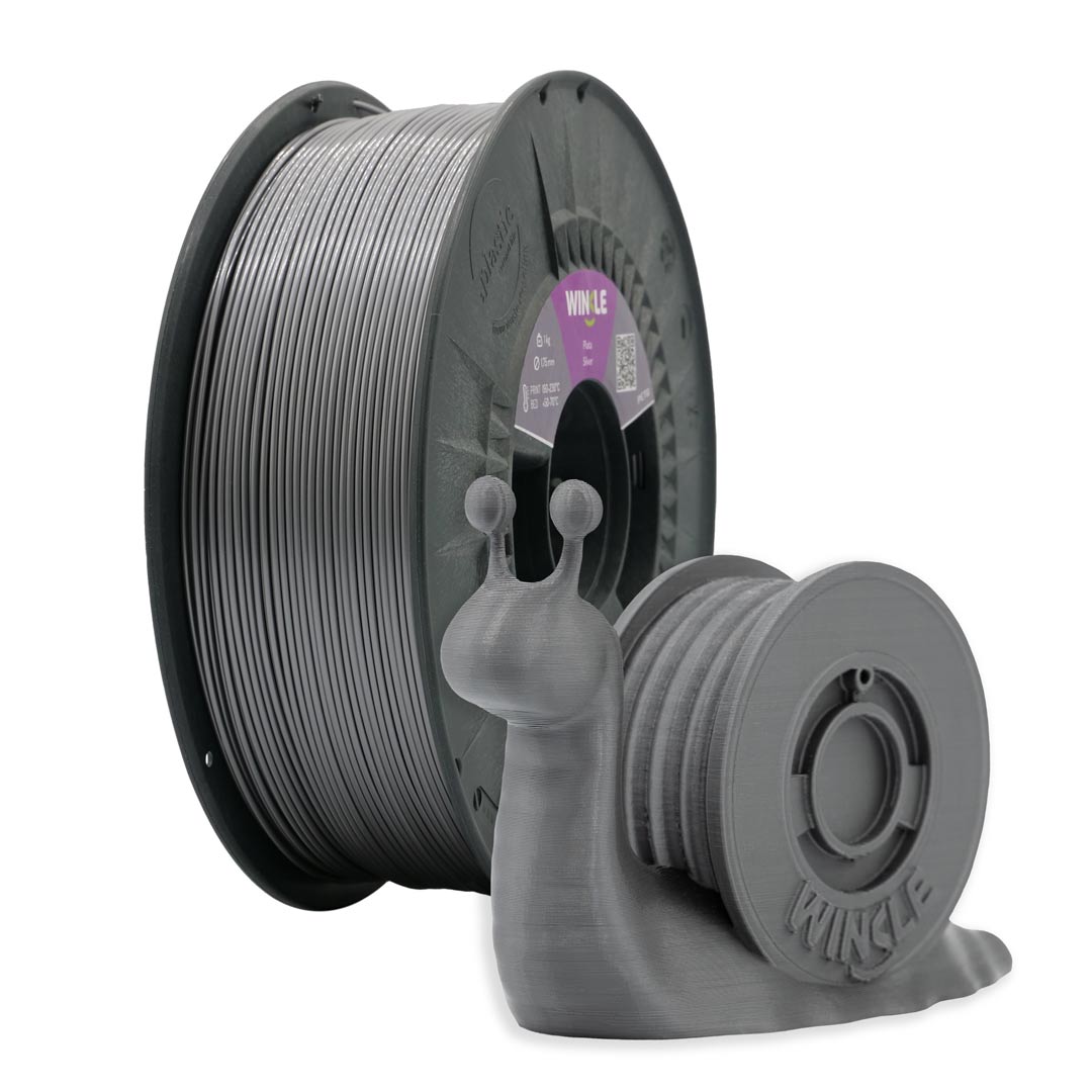 PETG WINKLE 1.75 MM PLATA 300GR