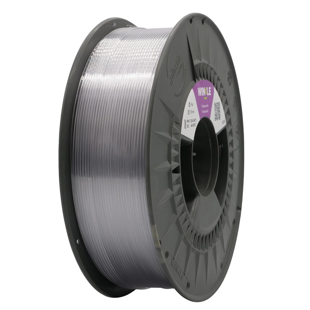 PETG WINKLE 1.75 MM TRANSPARENTE 1KG