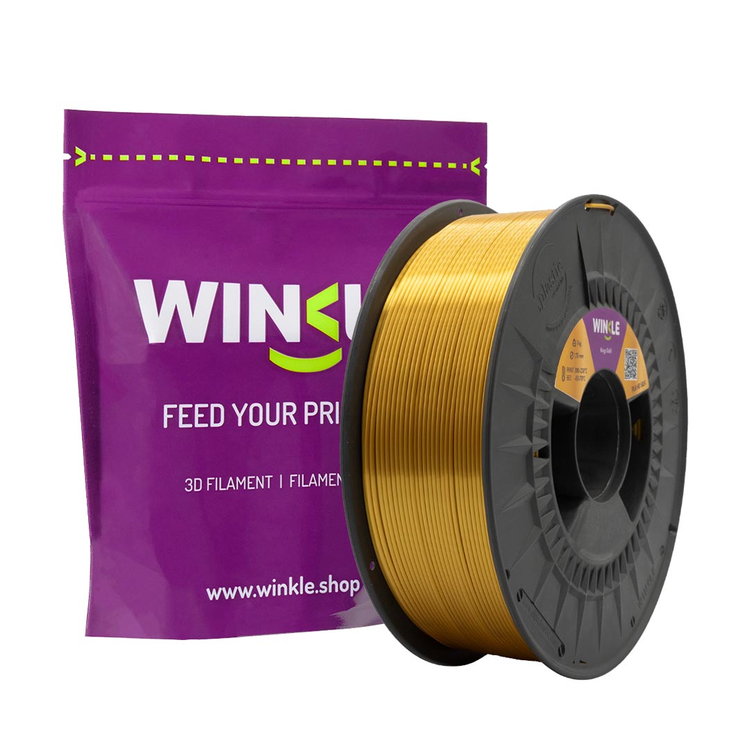 PLA-SILK WINKLE 1.75 MM KINGS GOLD 300GR