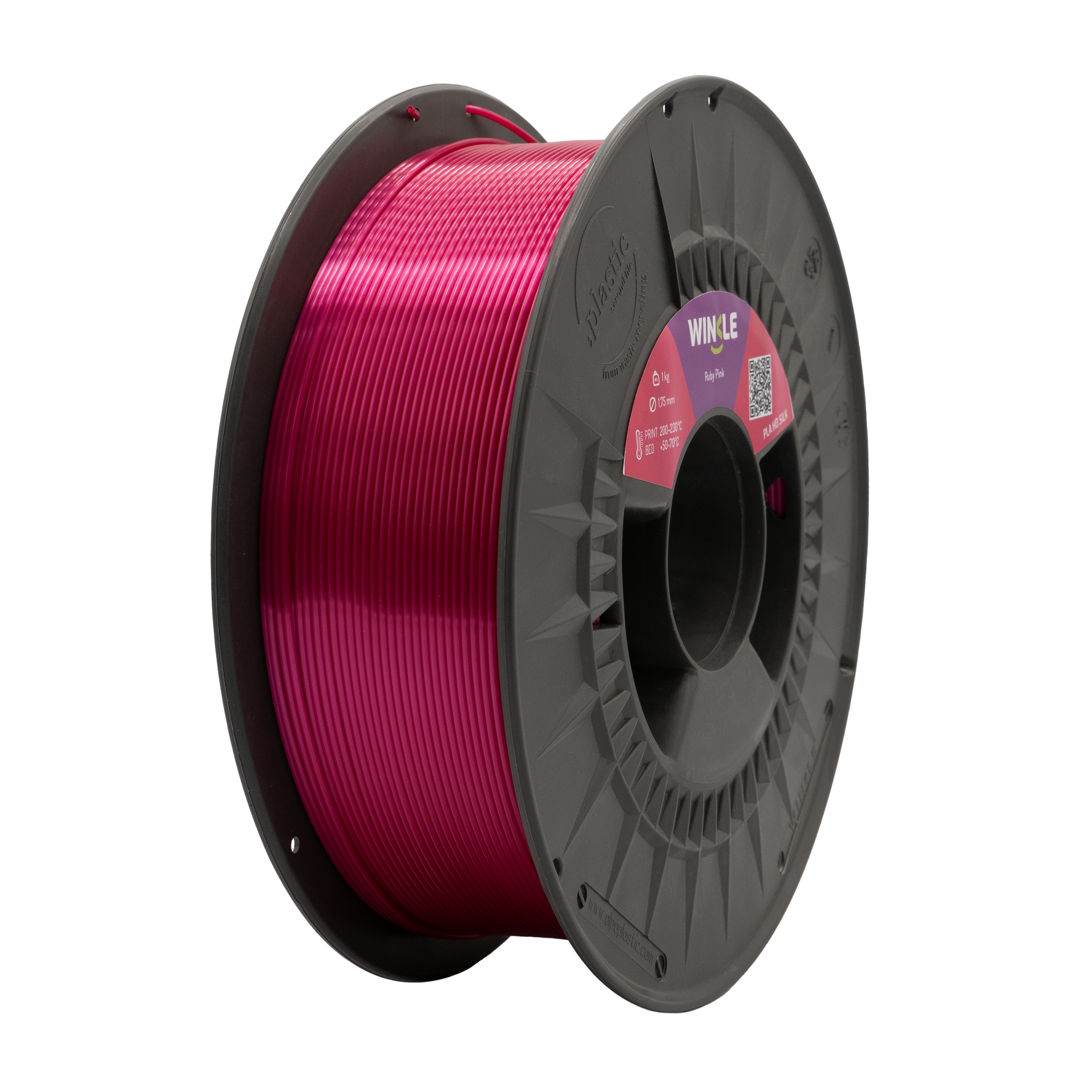 PLA-SILK WINKLE 1.75 MM RUBY PINK 300GR
