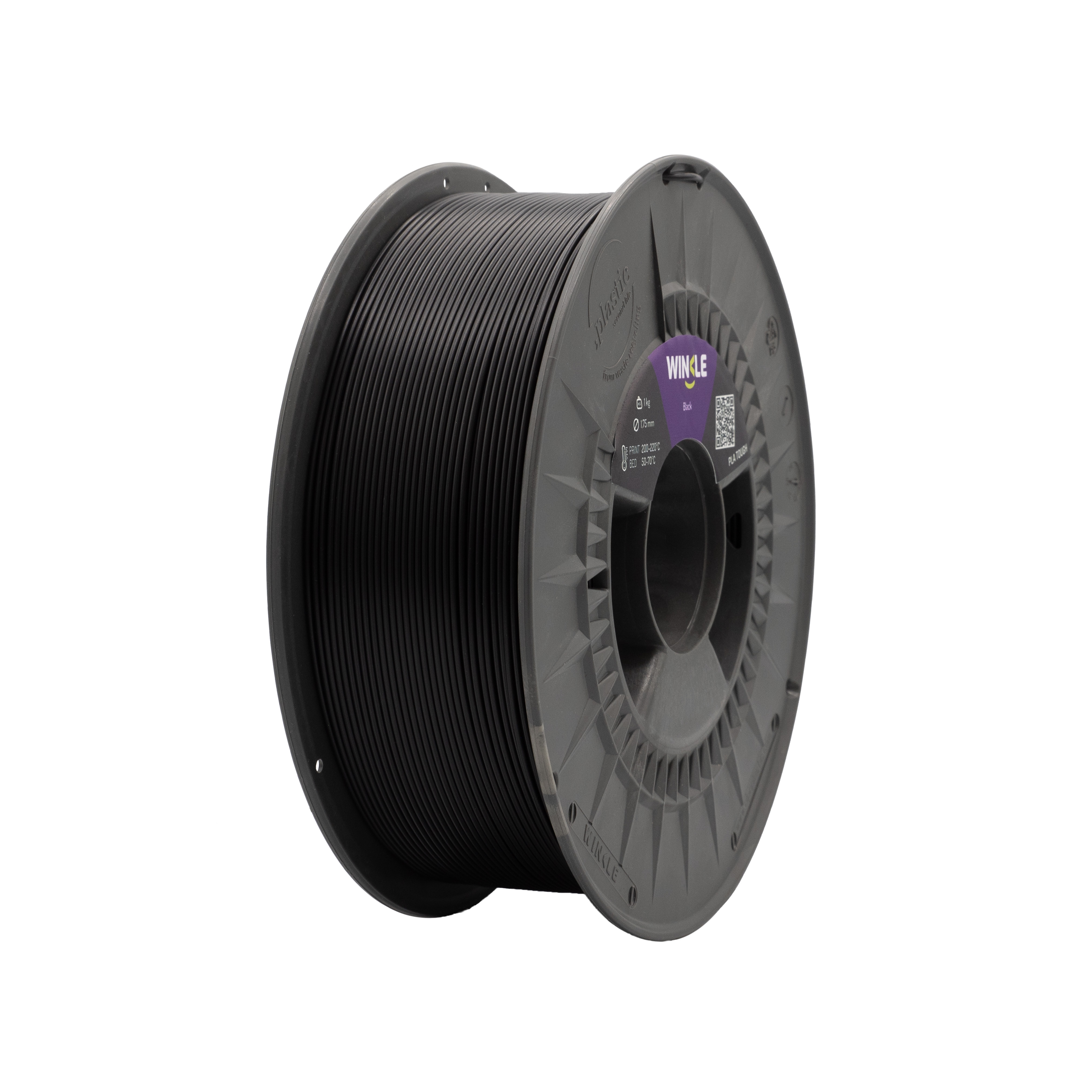 PLA-TOUGH WINKLE 2.85 MM BLACK 1KG