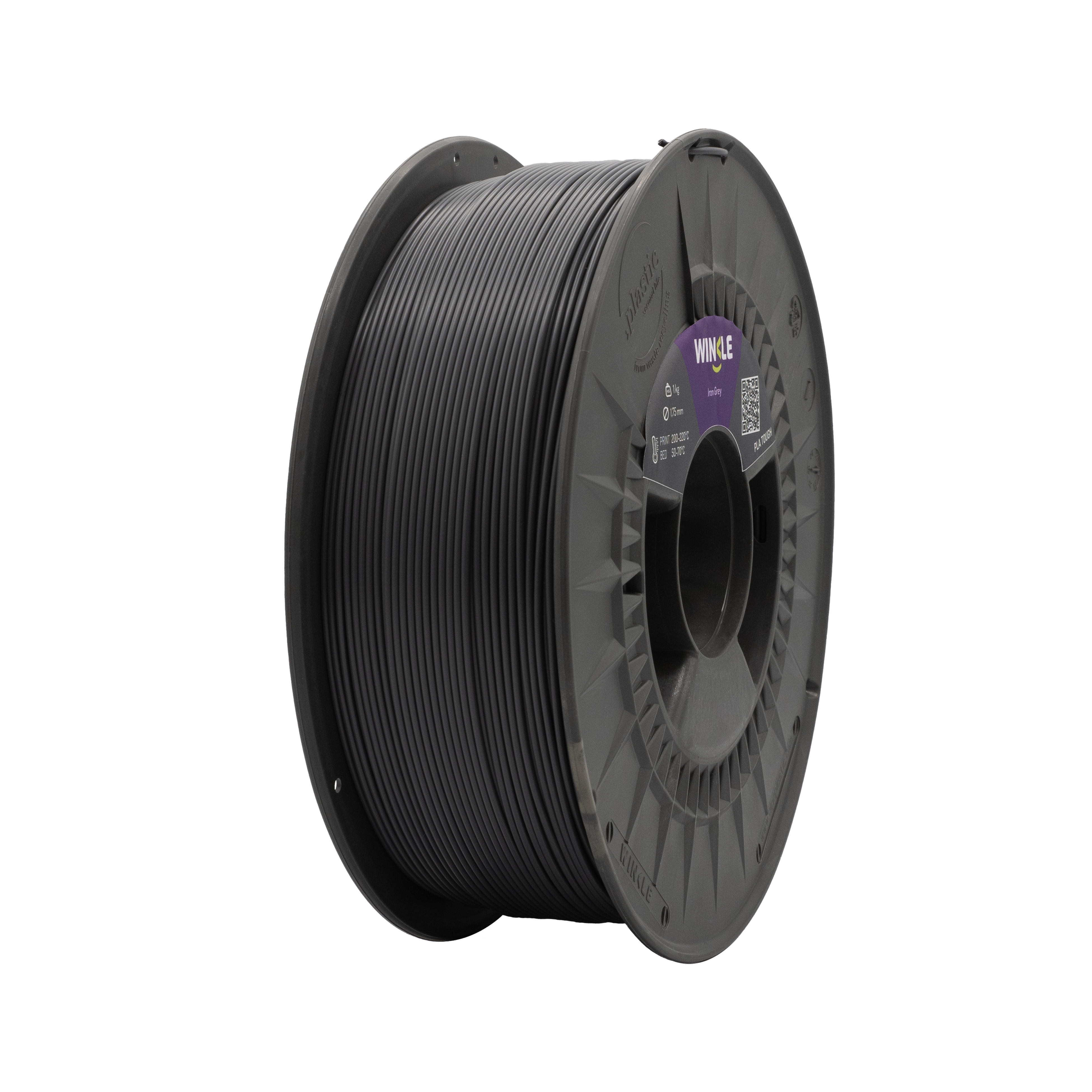 PLA-TOUGH WINKLE 2.85 MM IRON GREY 1KG