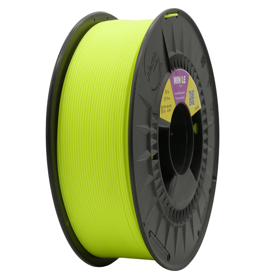 PLA-HD WINKLE 1.75 MM AMARILLO FLUORESCENTE 300GR