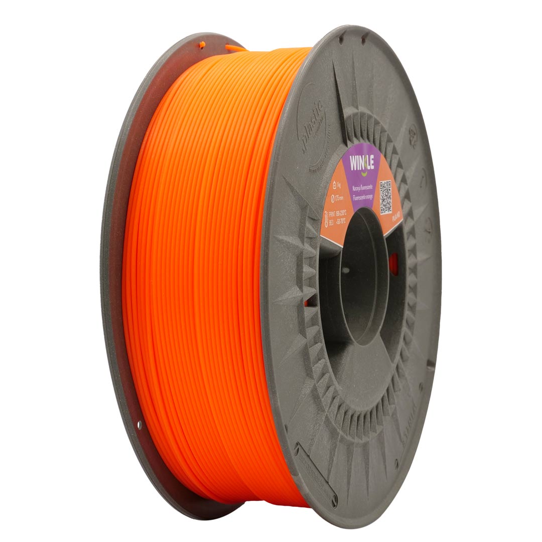 PLA-HD WINKLE 1.75 MM NARANJA FLUORESCENTE 1KG