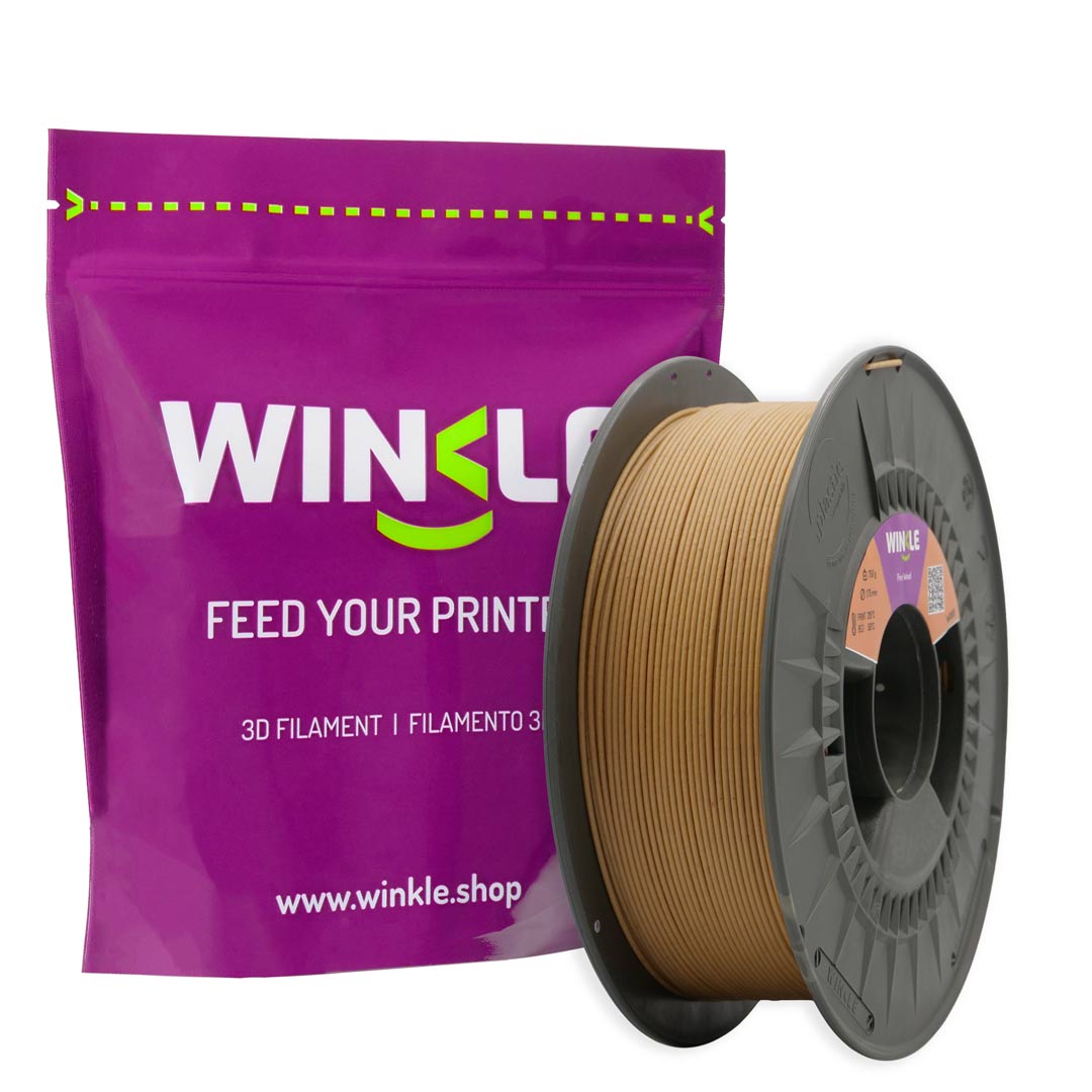 PLA-WOOD WINKLE 1.75 MM MADERA DE PINO (PINE WOOD) 300GR
