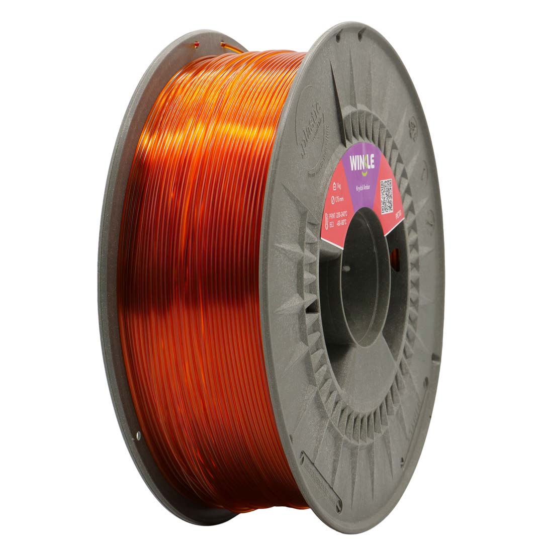 PETG WINKLE 1.75 MM KRYSTAL AMBAR 300GR