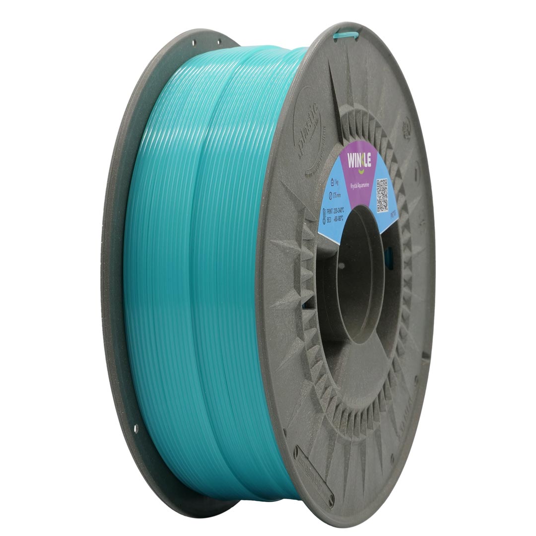 PETG WINKLE 1.75 MM KRYSTAL AQUAMARINE 300GR