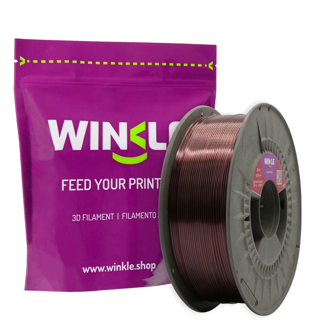 PETG WINKLE 1.75 MM KRYSTAL PINKISH 300GR