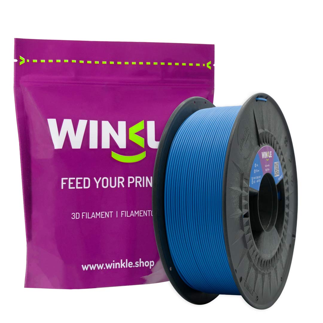 Filamento PLA Mate Winkle 1,75mm Azul 1kg Opinion