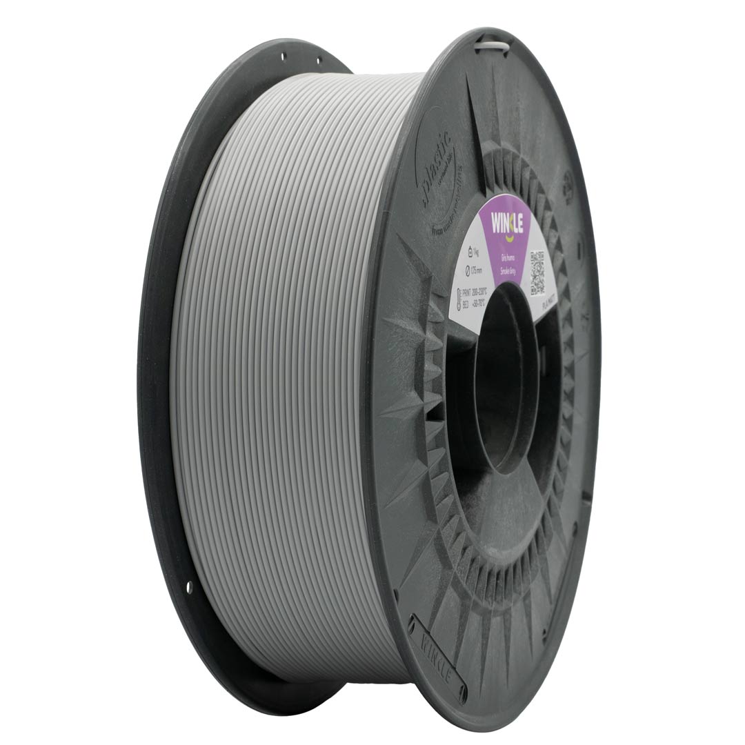 Filamento PLA Mate Winkle 1,75mm Gris 1kg Comprar