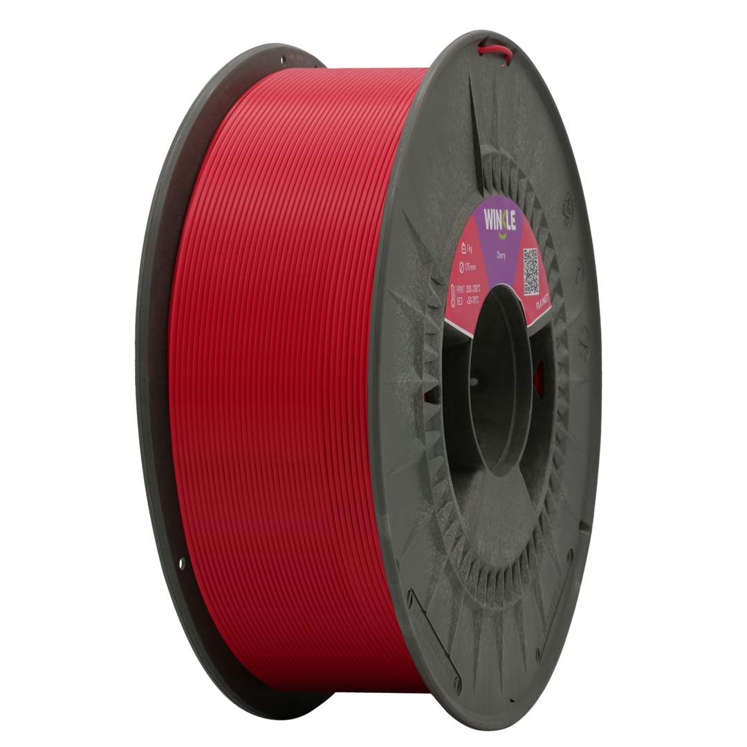 Filamento PLA Mate Winkle 1,75mm Rojo 1kg Comprar